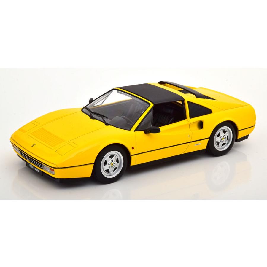 ミニカー 1/18 1985 フェラーリ 328 GTS 黄色 予約商品 : HOTTOYS