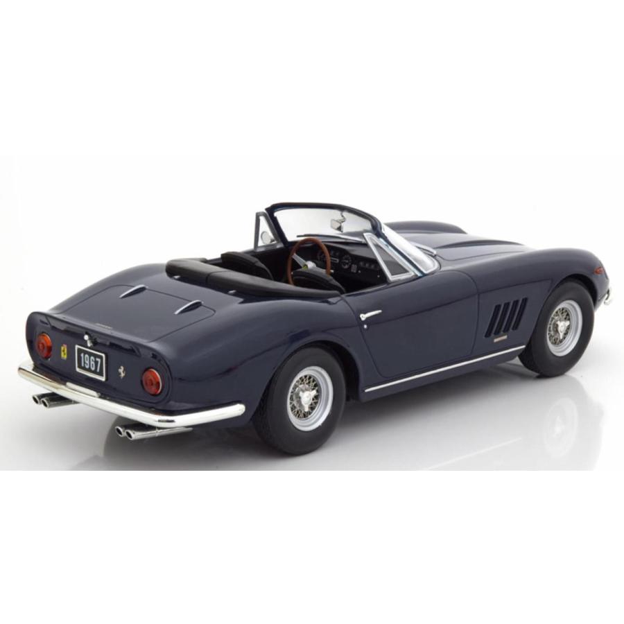 ミニカー 1/18 1967 フェラーリ 275 GTB4 NART スパイダー 紺色 予約