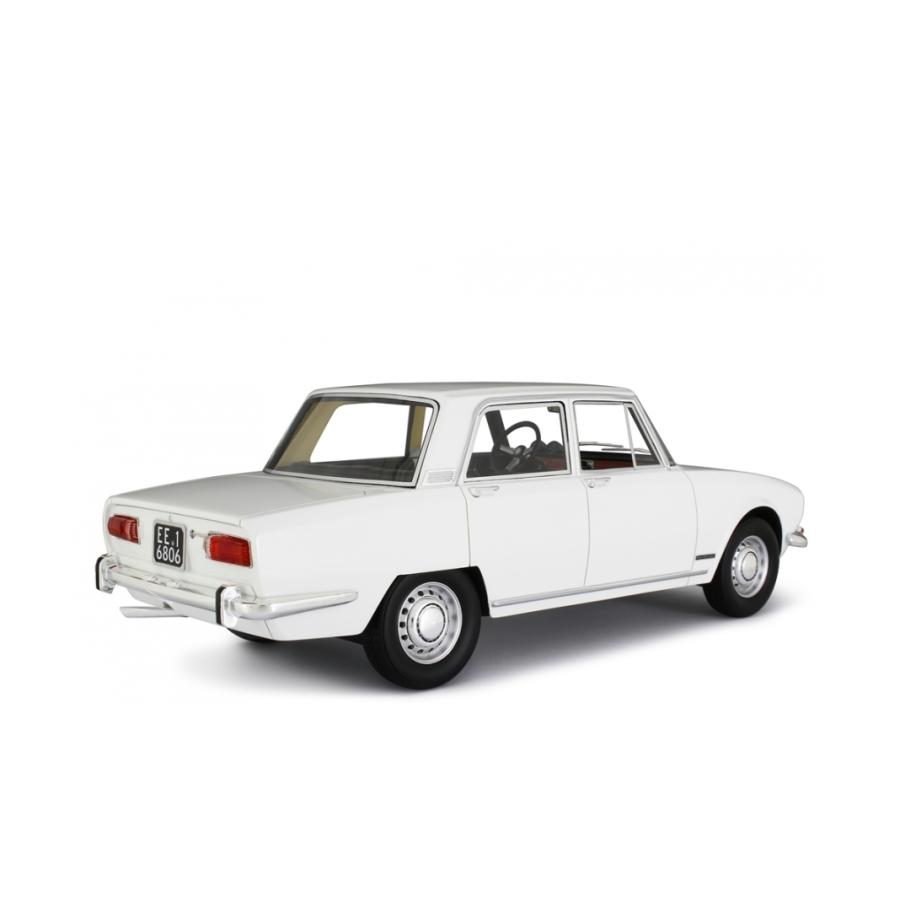 ミニカー アルファロメオ 1750 ベルリーナ 白色 1968 1/18 LRM 予約
