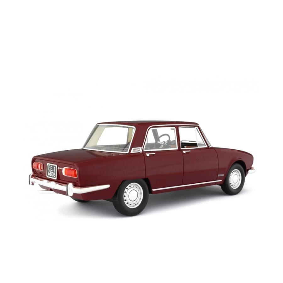 ミニカー アルファロメオ 1750 ベルリーナ マルーン色 1968 1/18 LRM