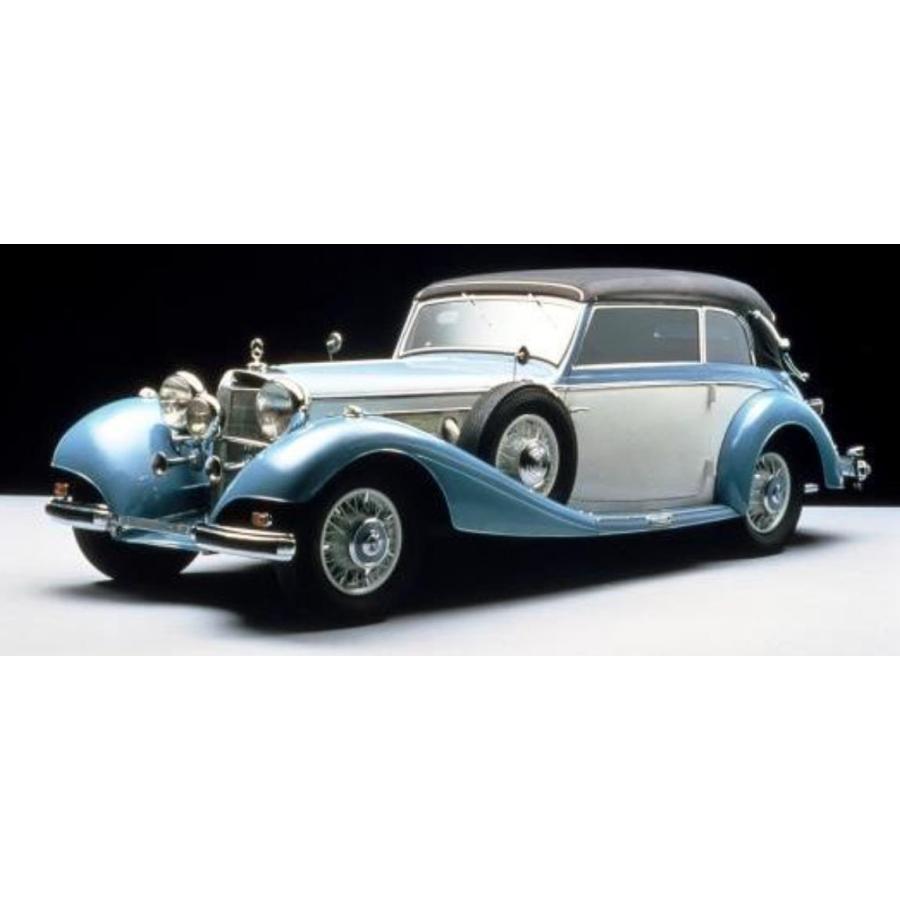 ミニカー　1/43　1937　メルセデスベンツ 540K　ガブリオレB　クローズドトップ　GLM　水色/白色　Mercedes-Benz 540K Cabriolet B 1937　予約商品