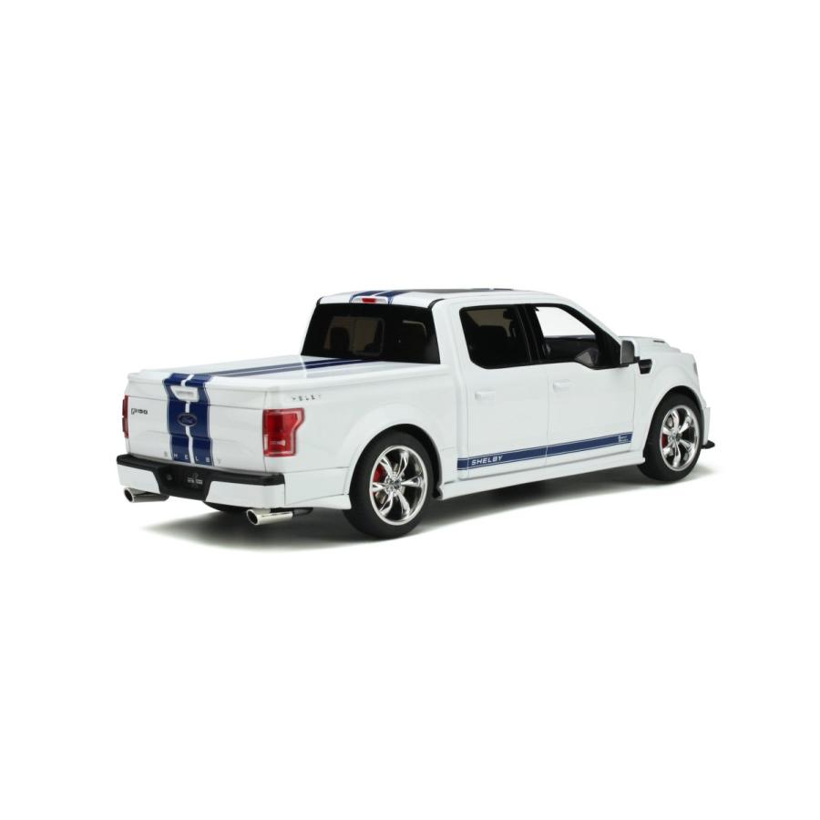 ミニカー 1/18 GT SPIRIT シェルビー F150 スーパースネーク 白/青