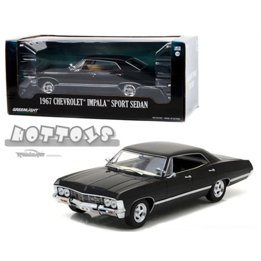 ミニカー　1/24　GreenLight　1967　シボレー　インパラ　アメリカTVドラマ　スーパーナチュラル　　予約商品｜hottoys-c2