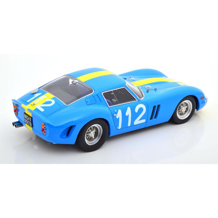 ミニカー 1/18 フェラーリ ミニカー フェラーリ 250GTO 水色 ＃112 