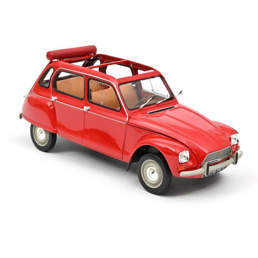 ミニカー シトロエン　ディアーヌ　赤色　1/18　NOREVノレブ　DYANE 1974　　限定予約商品