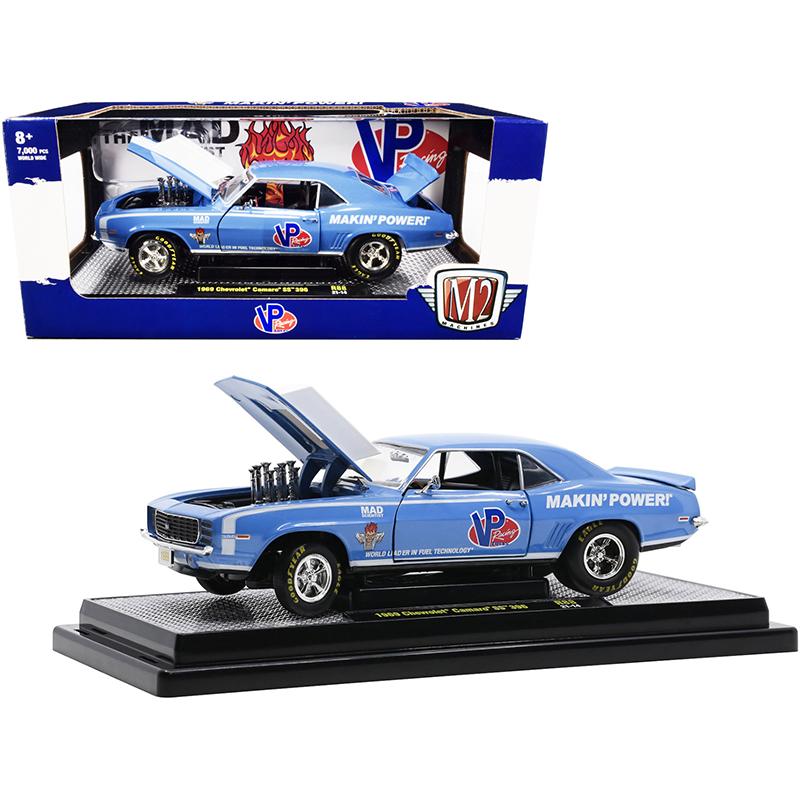 ミニカー M2 1969 Chevrolet Camaro Z/28 RS ミニカー 1/24 M2 1969 カマロ ブルーメタ色 1969 Chevrolet Camaro SS
