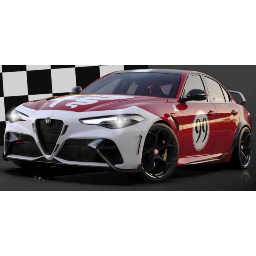 ミニカー 1/18 ブラゴ 2020 アルファロメオ ジュリア GTAm ＃99