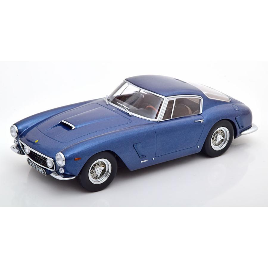 ミニカー　1/18　フェラーリ ミニカー　フェラーリ 250　GT　青色　KK-Scale KKS　Ferrari 250 GT SWB Passo Corto 1961 予約商品