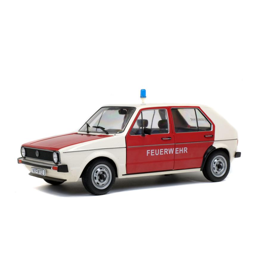 ウォルクスヴァーゲンミニカー ミニカー 1/18 1984 フォルクスワーゲン・ゴルフ パトカー 消防