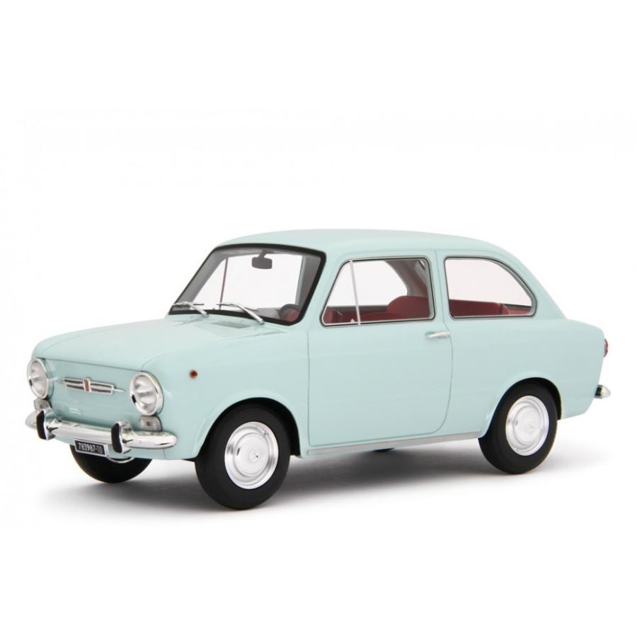 フィアット　850 メーベトーイズ ミニカー 1/18 フィアット 850 ベルリーナ 水色 1964 FIAT 予約