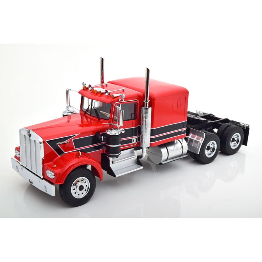 ミニカー 1/18 KKS Kenworth W900 トレーラートラック 赤色 予約 ミニカー 1/18 KKS Kenworth W900 トレーラートラック 赤色 予約