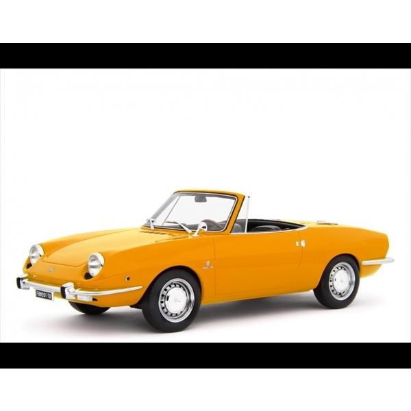 ミニカー　1/18　フィアット 　850　スパイダー　黄色　1968　　FIAT 　　予約商品