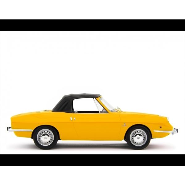 【数量限定アウトレット品】 ミニカー　1/18　フィアット 　850　スパイダー　黄色　1968　　FIAT 　　予約商品 【3131544658】(16008円)