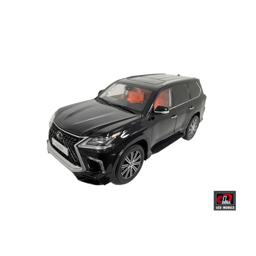 ミニカー 1/18 LEXUS LX570 レクサス 2022 黒 超精密モデル 予約
