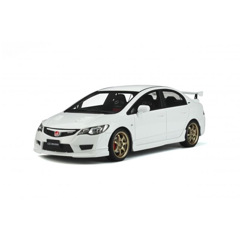 ミニカー 1/18 シビックタイプR CIVIC FD2 TYPE R MUGEN 2007 白色 