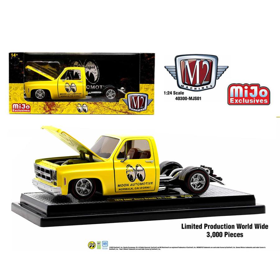 ミニカー 1/24 M2 1976 GMC シエラ ピックアップトラック ミニカー 1/24 M2 1976 GMC シエラ ピックアップトラック