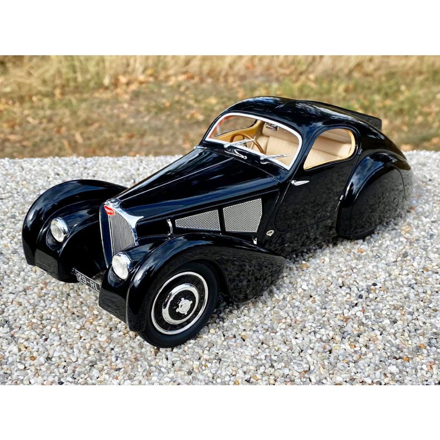 ミニカー 1931 ブガッティ T51 黒 1/18 CULT-SCALE MODELS 特別仕様