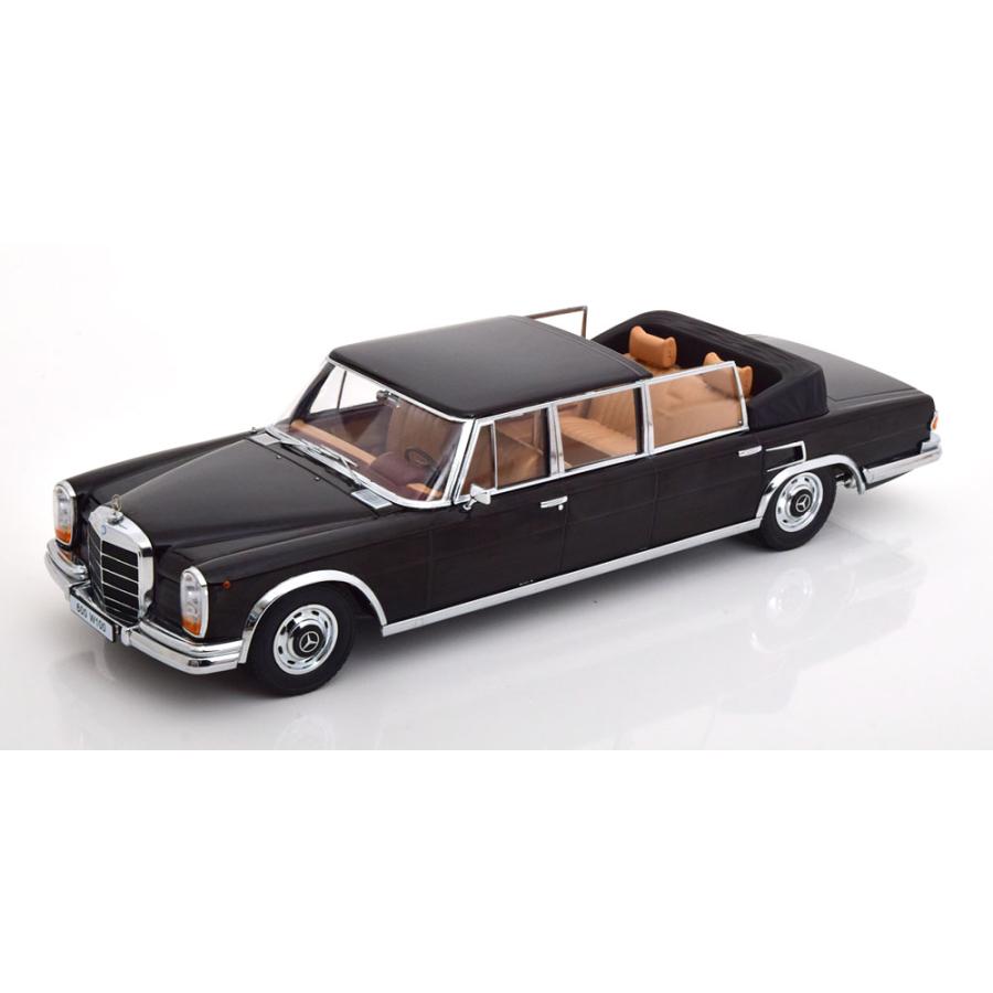 ミニカー メルセデスベンツ 1964 プルマン ランドレー 黒 1/18 KKS