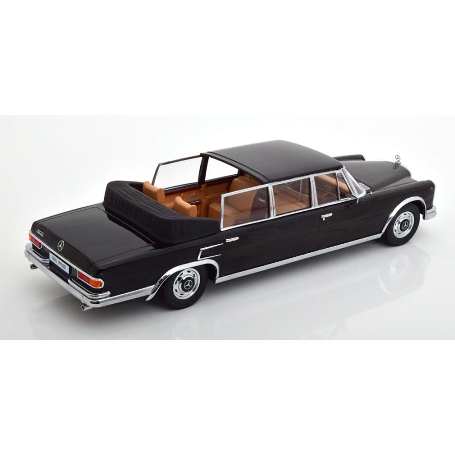 ミニカー メルセデスベンツ 1964 プルマン ランドレー 黒 1/18 KKS