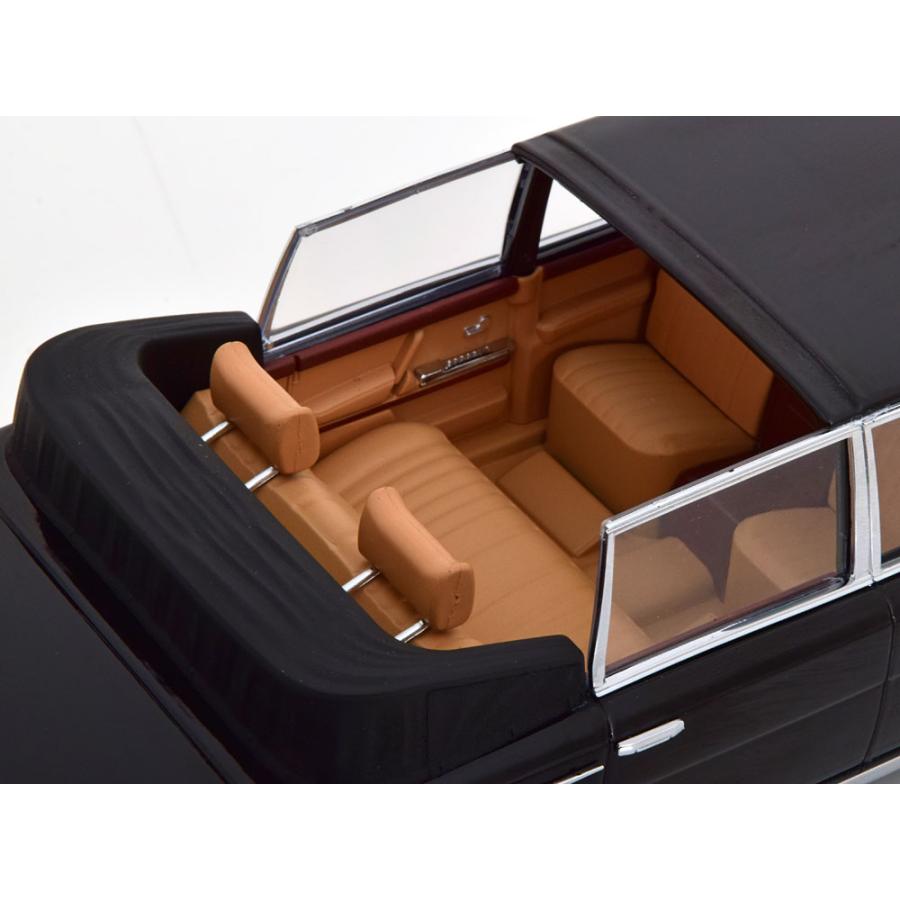 ミニカー メルセデスベンツ 1964 プルマン ランドレー 紺色 1/18 KKS