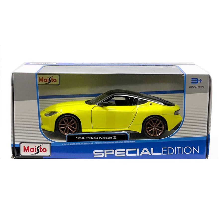 ミニカー 1/24 フェアレディZ 新型 2023 maisto 黄色 特別限定 ミニカー 1/24 フェアレディZ 新型 2023 maisto 黄色 特別限定