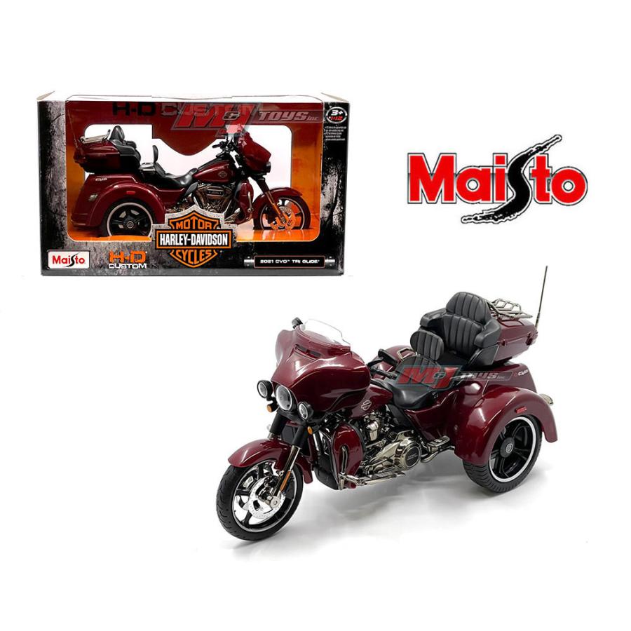 1/12 ミニカー maisto ハーレーダビッドソン トライク 3輪 1/12 ミニカー maisto ハーレーダビッドソン トライク 3輪