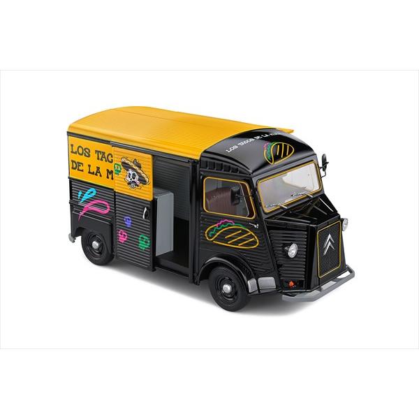 ミニカー 1/18 シトロエン Hトラック 黒/黄色 Solido CITROEN ミニカー 1/18 シトロエン Hトラック 黒/黄色 Solido CITROEN