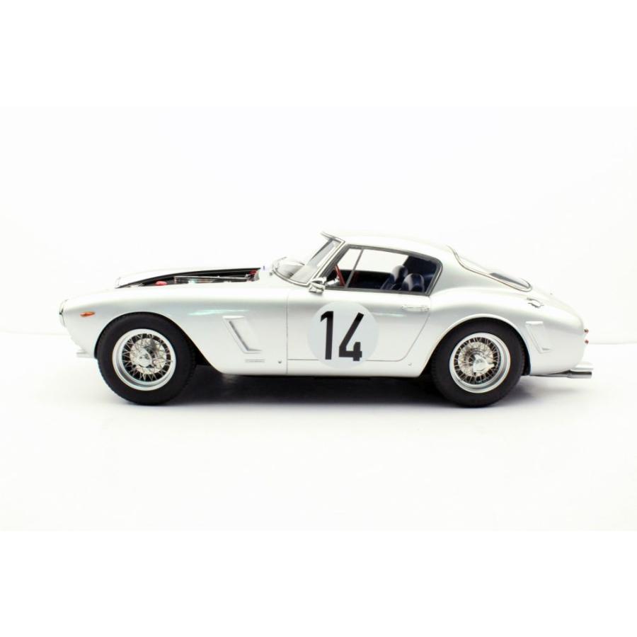 フェラーリ ミニカー 1/12 フェラーリ 250 GT ＃14 銀色/青ライン 1960