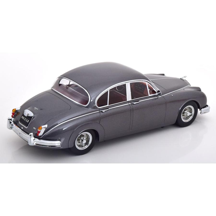 ミニカー 1/18 1959 ジャガー マーク2 ダークグレーメタ色 KKS 1/18