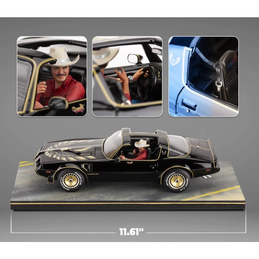 ミニカー 1/18 バートレイノルズフィギュア運転 1977 ミニカー 1/18 バートレイノルズフィギュア運転 1977