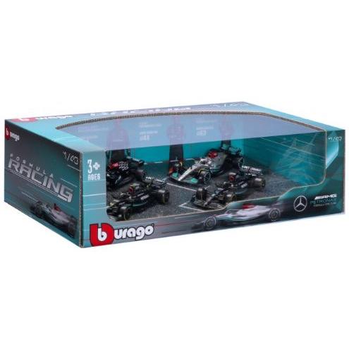 ミニカー F1 メルセデス AMG GP 1/43 4台セット ペトロナス ルイス