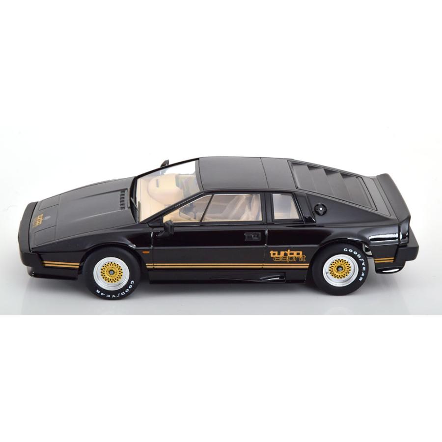 ミニカー 1/18 ロータス エスプリ ターボ 1981 黒色 LOTUS - ESPRITE