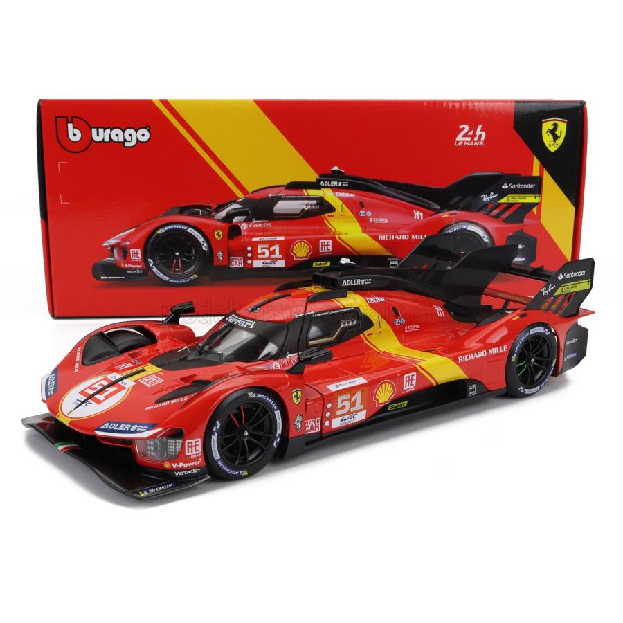 1/18 フェラーリ ミニカー フェラーリ 499P 2023年ルマン24時間 1/18 フェラーリ ミニカー フェラーリ 499P 2023年ルマン24時間