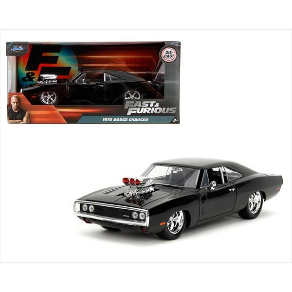 ミニカー 1/24 ワイルドスピード 1970 ダッジチャージャー スーパー