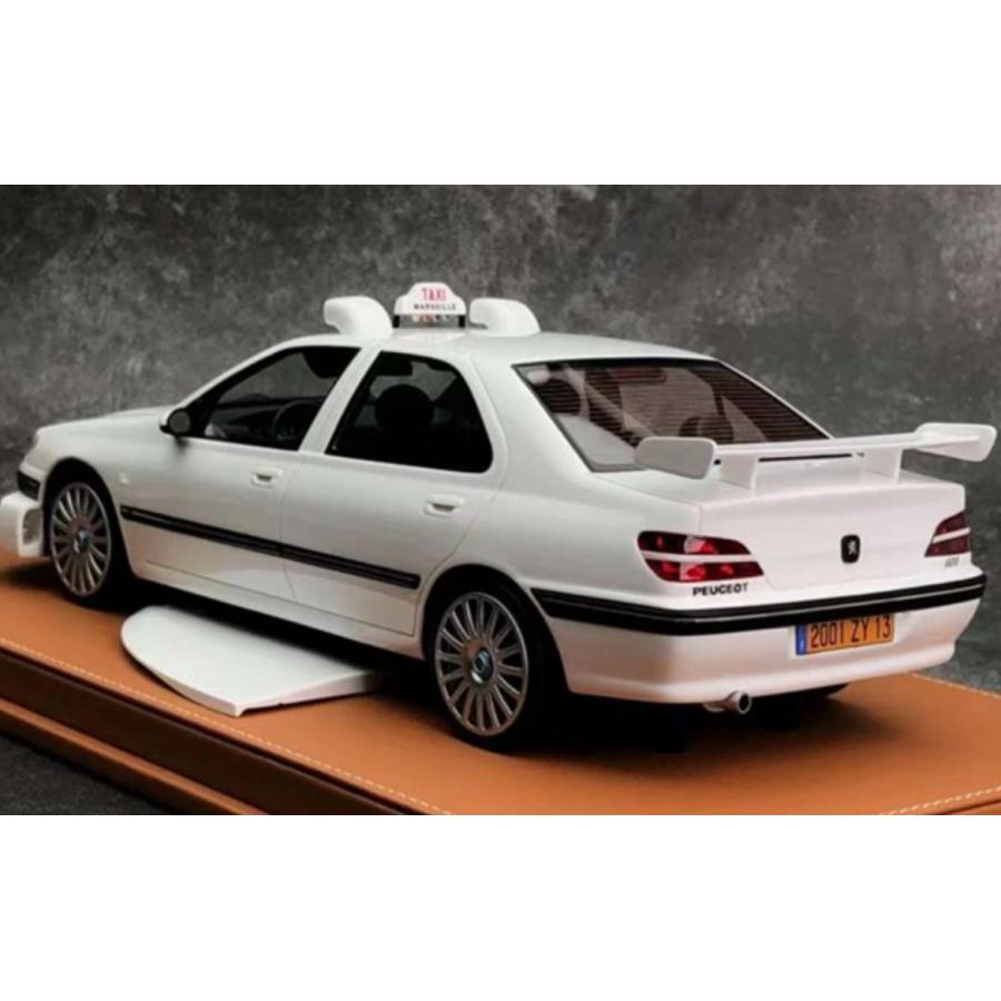 映画タクシー のプジョーが、1/18のサイズで登場です ミニカー 1/18
