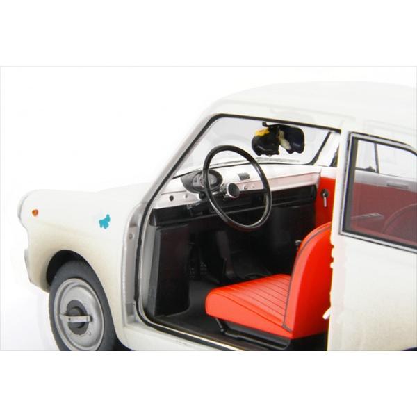 映画降りろクソ野郎　劇中車 ミニカー　1/18　1962　アウトビアンキ　ビアンキーナ　白色　Autobianchi Bianchina 1962 Scendi Merdone　LRM　　予約商品_2