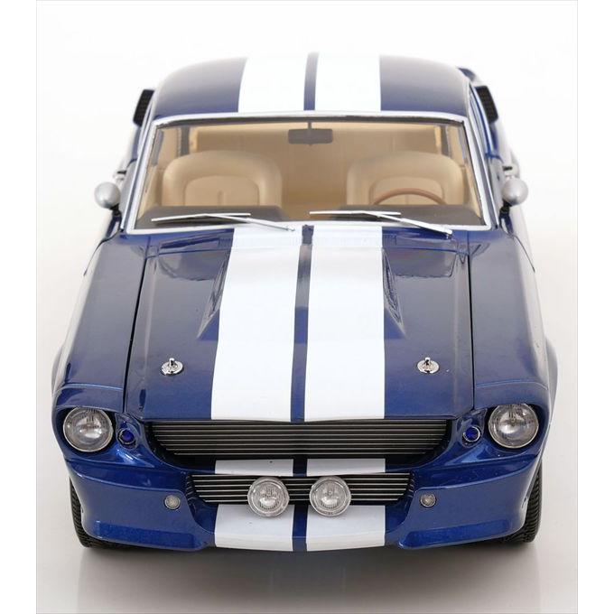ミニカー 1/12巨大サイズ 1967 シェルビー GT500 エレノア 青色 限定