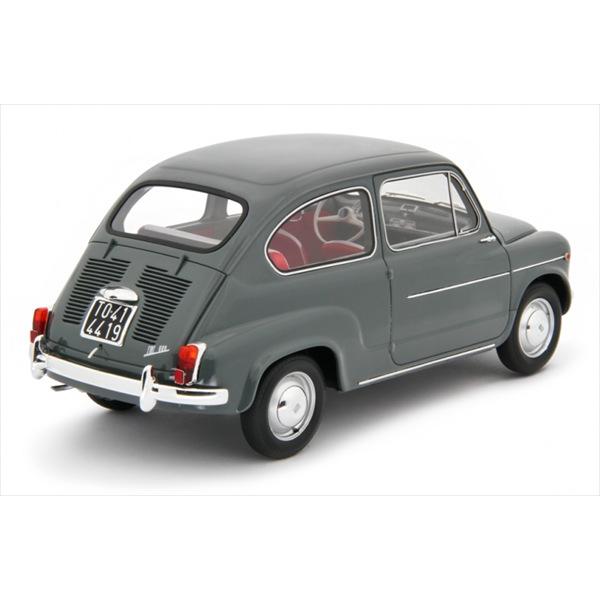 ミニカー　1/18　フィアット　600D　グレー色　Fiat 600D Berilna 1960-64　LRM　予約商品_1
