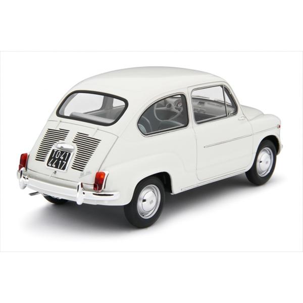 ミニカー　1/18　フィアット　600D　白色　Fiat 600D Berilna 1960-64　LRM　予約商品_1