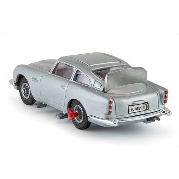 ジェームズボンド　アストンマーティン　DB5　モデルカー 1/36 ミニカー 007 アストンマーチン DB5 シルバー色 1/36 多国籍ナンバー