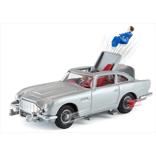ジェームズボンド　アストンマーティン　DB5　モデルカー 1/36 ミニカー 007 アストンマーチン DB5 シルバー色 1/36 多国籍ナンバー