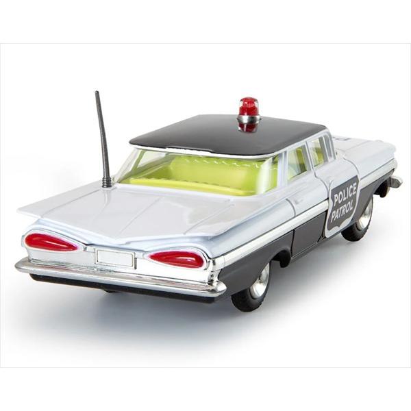 ミニカー　1/43 シボレーインパラ　パトカー　黒/白　CHEVROLET  IMPALA POLICE PATROL CAR 1960　CORGI　　予約商品_2