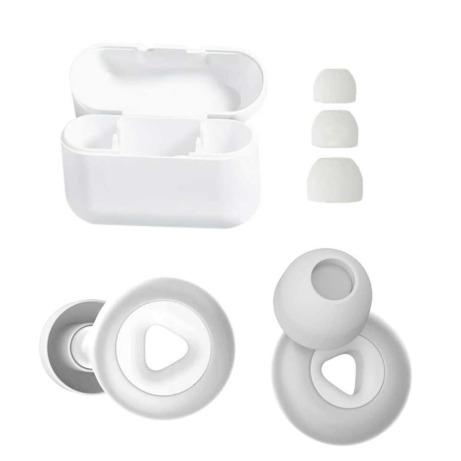 耳栓 シリコン 睡眠 ノイズキャンセリング 完全遮音 聴覚過敏