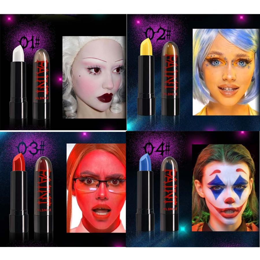 フェイスペイント ハロウィン メイク Sfx クレヨン クリスマス
