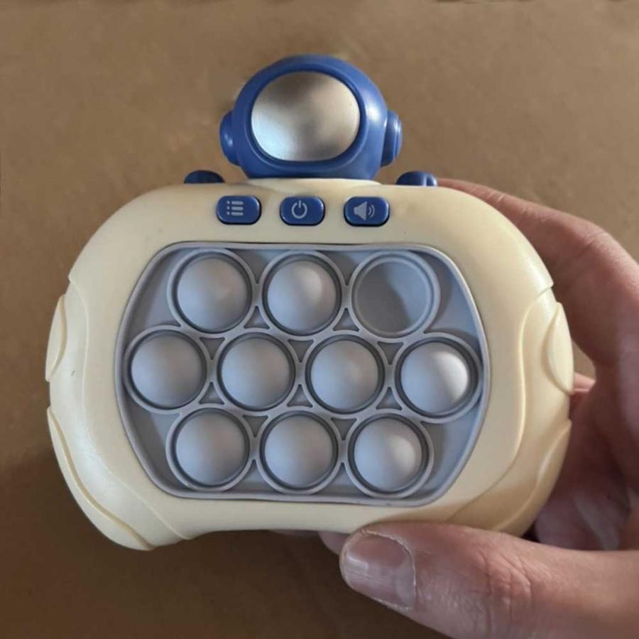 プッシュポップ ゲーム 知育玩具 光る 電動 音楽付き ストレス解消