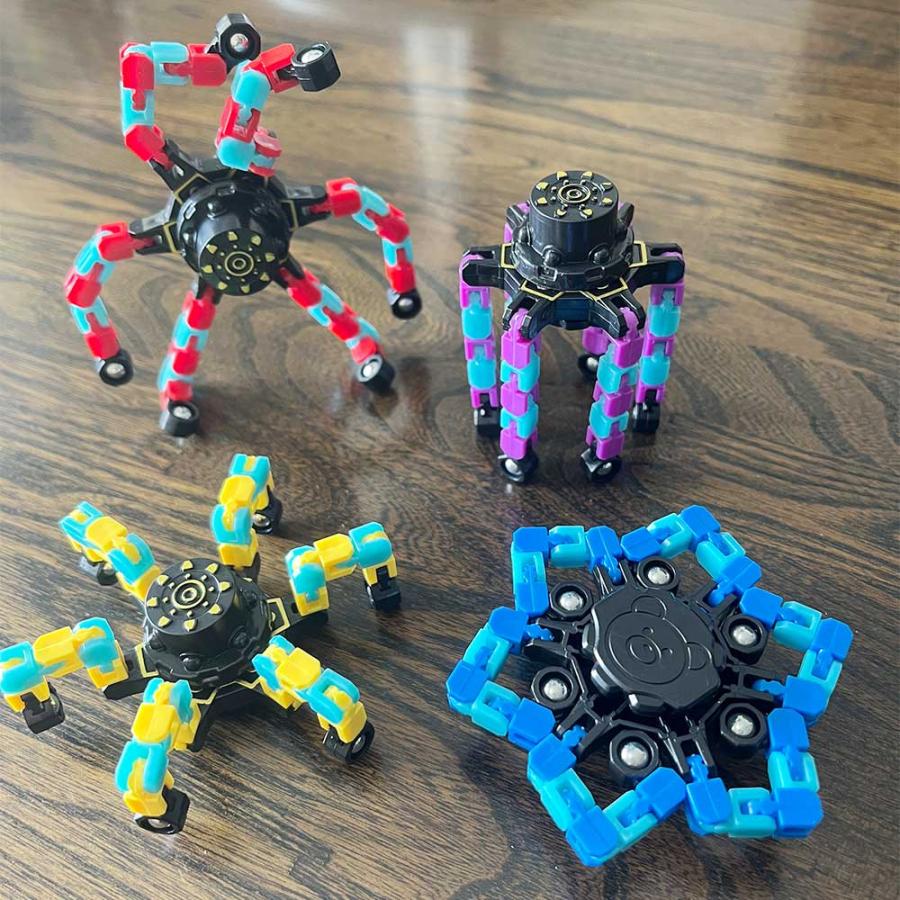 ハンドスピナー 変形可能 指先ジャイロスコープ トランスフォーマー