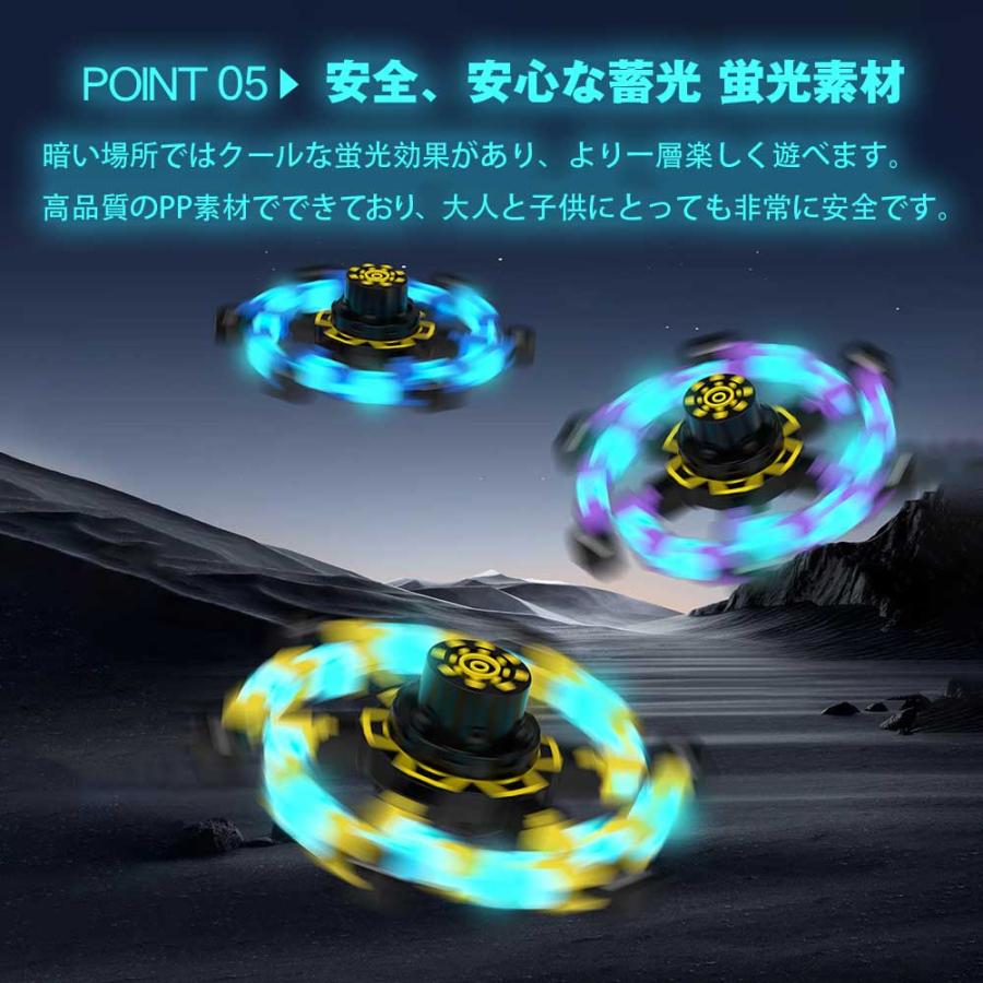 ハンドスピナー 変形可能 指先ジャイロスコープ トランスフォーマー