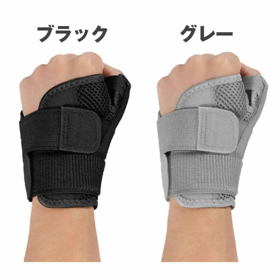 親指サポーター 親指付け根 サポーター 手首 第一関節 固定 メッシュ
