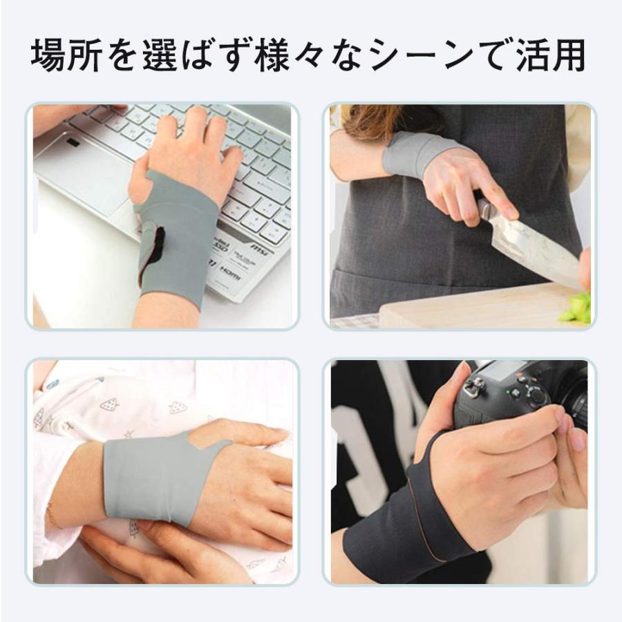 手首サポーター 固定 保護 筋トレ 緩め 薄手 軽量 おしゃれ 装着簡単