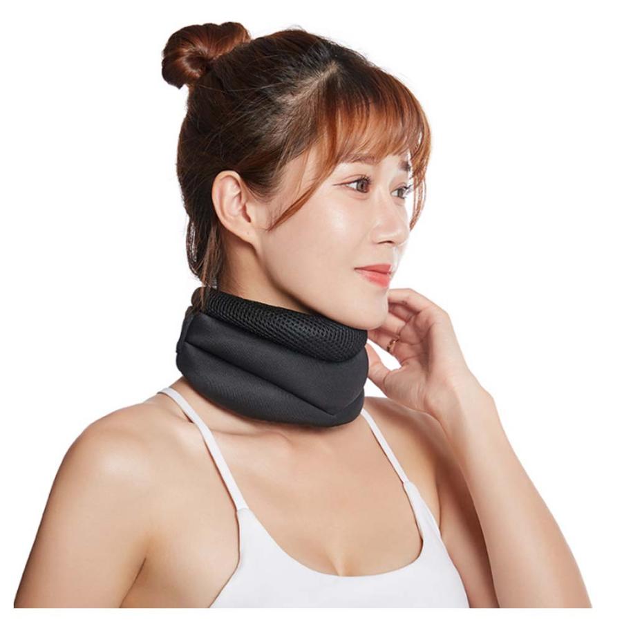 首 サポーター 頸椎 コルセット 固定 保護 けん引 寝違い むち打ち